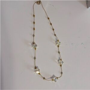 Elegant Gold and Silver Necklace